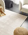 Matto GESI Vaaleanbeige 160 x 230 cm Viskoosi