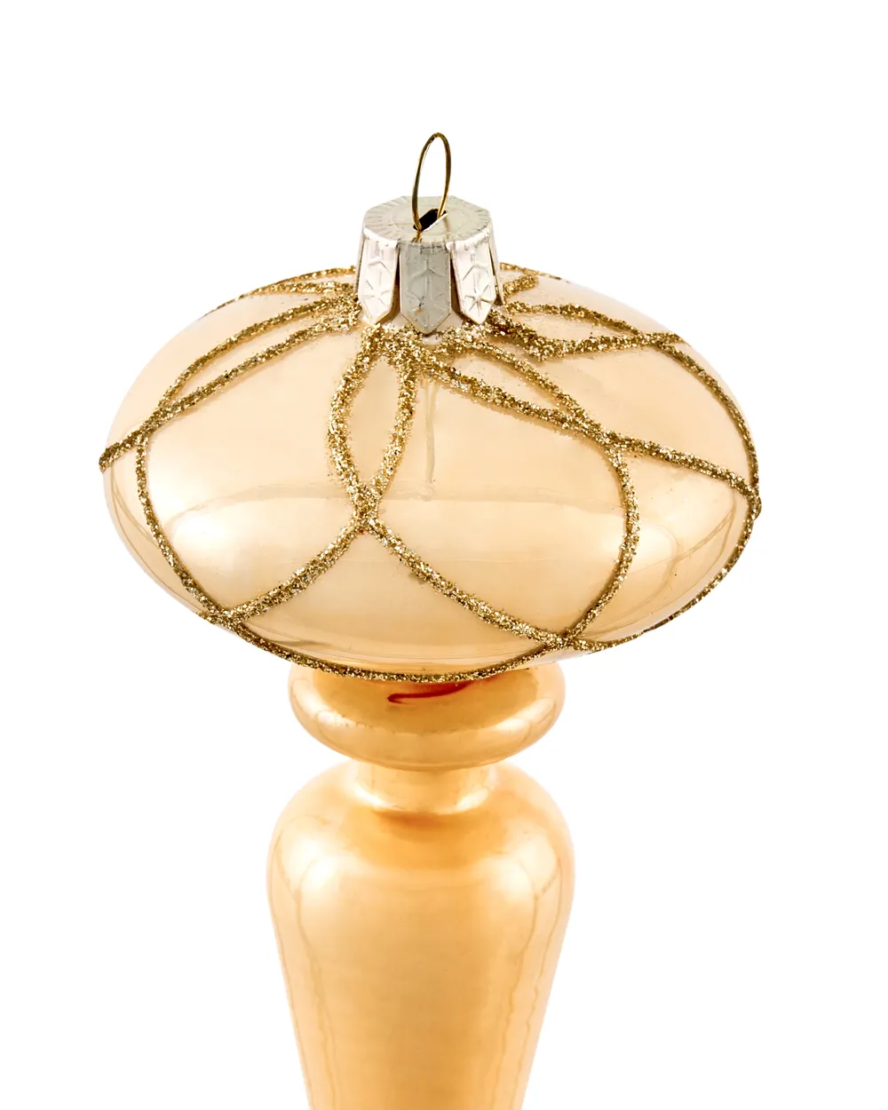 Set of 35 Baubles BLING Glass Gold_1028336