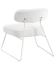 Set of 2 Armchairs FROVI Fabric Off-White_1012405