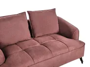 Soffa 2-sits HOBRO Vinröd_943775