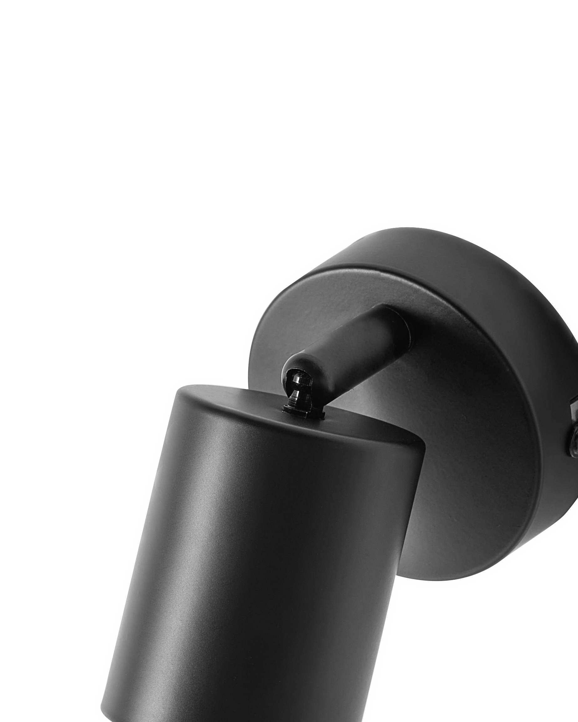 Set of 2 Wall Lamps NYANDO Metal Black_1028826