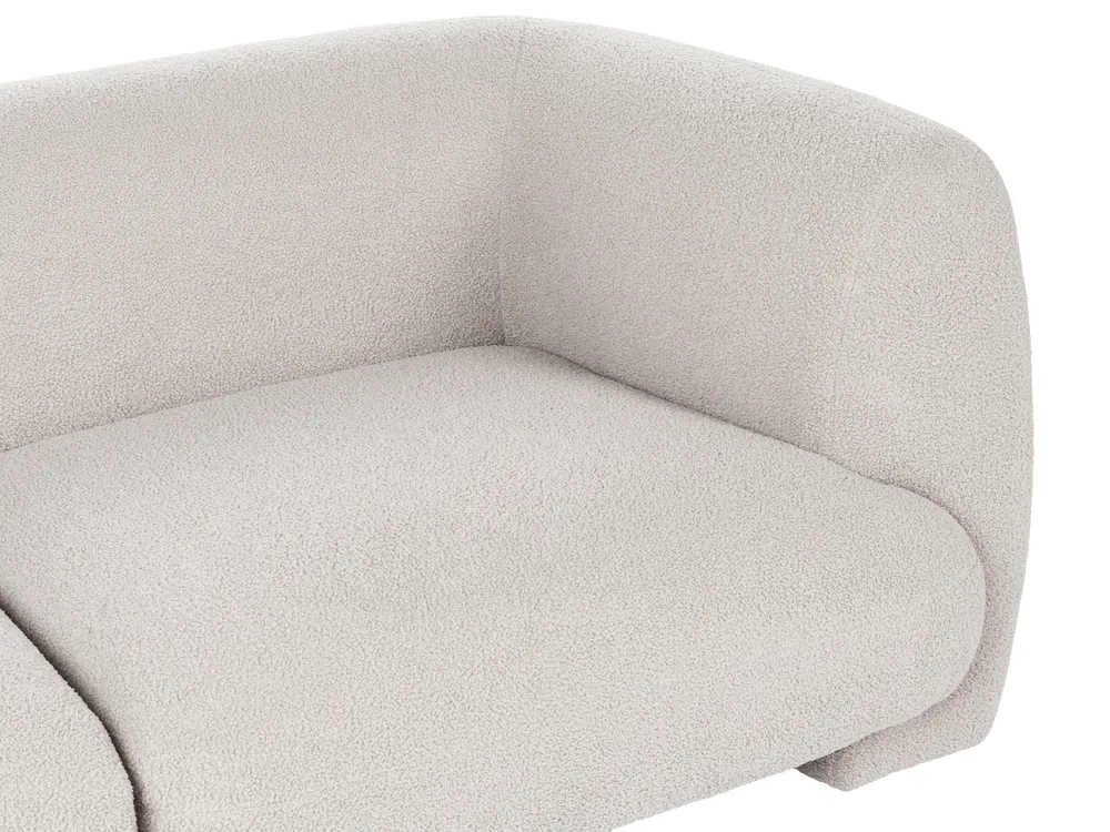Modular Sofa 3 Seater MJALBI Boucle Off-White_1075143