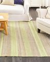 Rug TALPUR Light Green 160 x 230 cm Jute