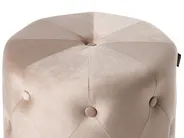 Sittpuff CARROLLTON Sammet Beige_995940