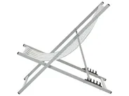 Folding Deck Chair LOCRI II Metal Light Grey_926314