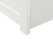 Bed with 2 Drawers OLENDON Pine Wood White 140 x 200 cm (EU Double)_954766