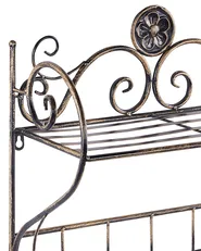 Wall Shelf OSORNO Metal Black_827928