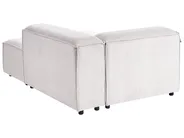 Left-Hand Chaise Longue ARDAL Corduroy Off-White_1008044