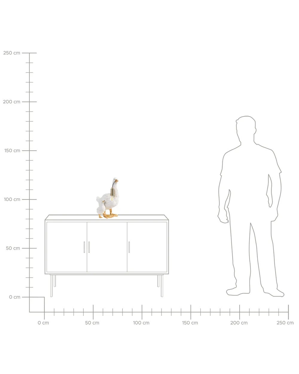 Table Lamp Duck DAFFY White_1066529