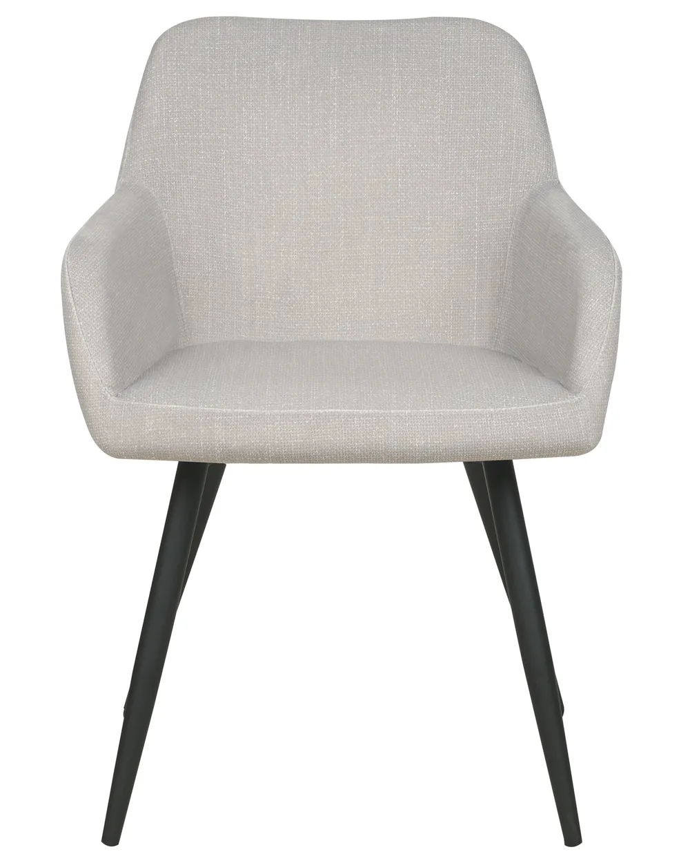 Set of 2 Dining Chairs CASMALIA Velvet Taupe_898891