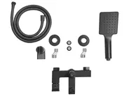 Wall Mounted Bath Shower Mixer Tap BALNEARIO Black_1000805
