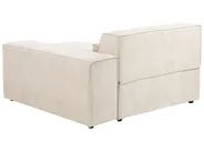 Modular Corner Sofa 4 Seater HELLNAR with Ottoman Velvet Light Beige Left Hand_911165