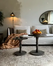 Bedspread YERBENT Cotton 200 x 220 cm Golden Brown_978864