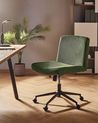 Desk Chair GEDDES Corduroy Green