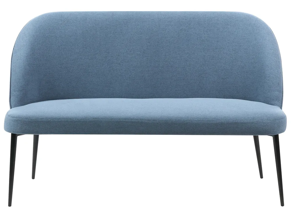 Dining Bench 2 Seater OSBY Fabric Blue