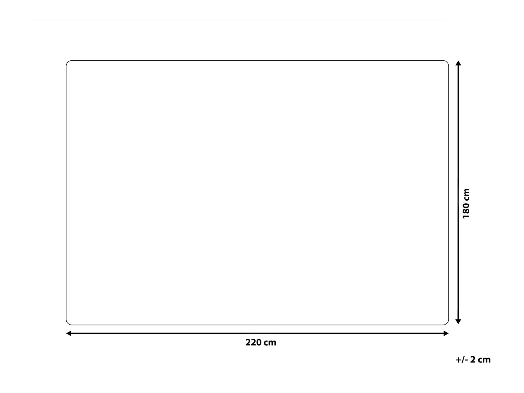 Torkkupeitto TOURZA Kangas 180 x 220 cm Valkoinen_812712