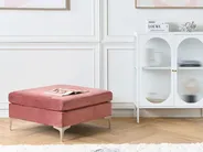 Ottoman EVJA Velvet Pink_858691