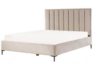 Sovrumsset SEZANNE Sammet Taupe 180 x 200 cm_916918