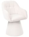 Matstol LIVONIA Chenille Off-White