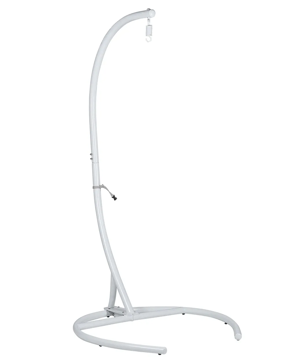 Hanging Chair with Stand SESIA PE Rattan Light Grey_806062