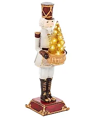 Set med 3 figuriner LED PELLOSNIEMI 32 cm Nötknäckare Flerfärgad_1175299