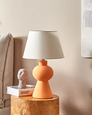 Bordslampa FABILOS Keramik Orange_878693