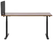 Desk Screen WALLY 72 x 40 cm Dark Grey_800897