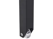 Sun Lounger NARDO Reclining Metal Black_948278