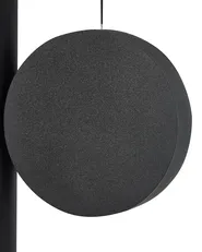 LED Pendant Lamp DAMAS Metal Black_919175