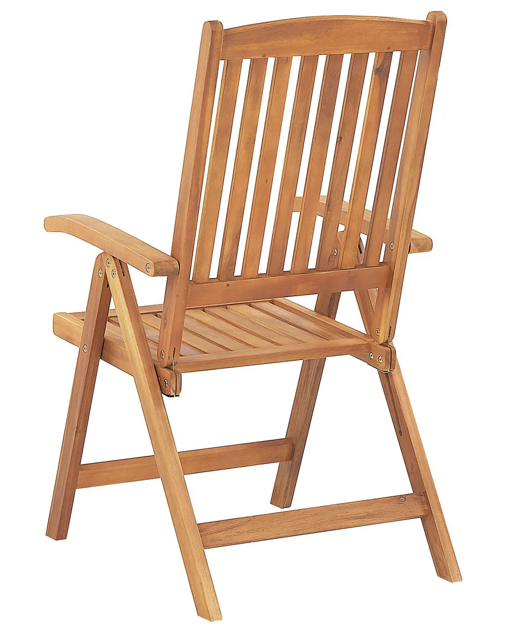 Set of 6 Garden Chairs with Cushions JAVA Acacia Wood Taupe_803734