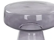 Set of 2 Side Tables LAGUNA/CALDERA Glass Grey_883272
