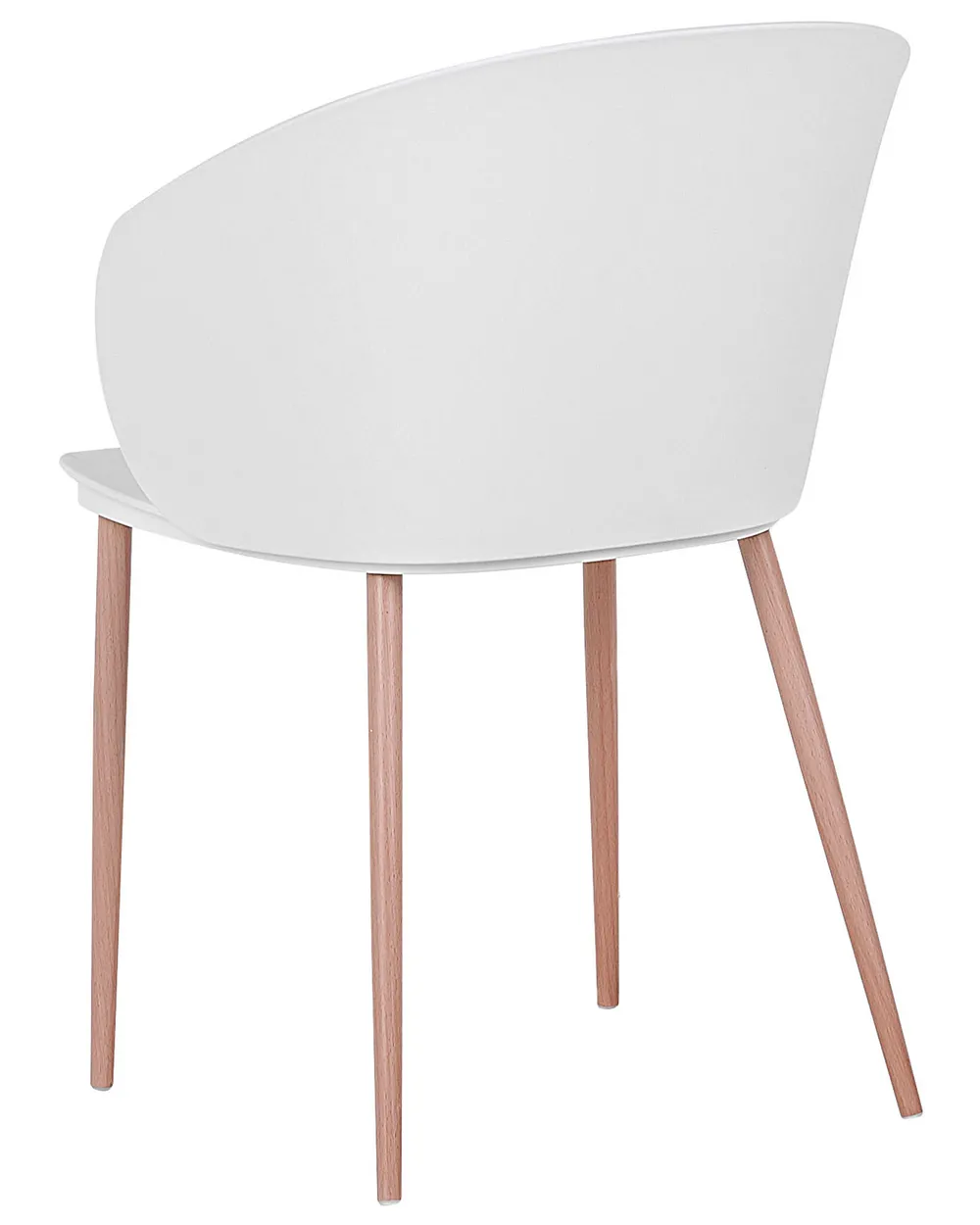 Set of 2 Dining Chairs BLAYKEE White_783880