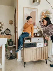Sideboard KYLE Light Brown_828127