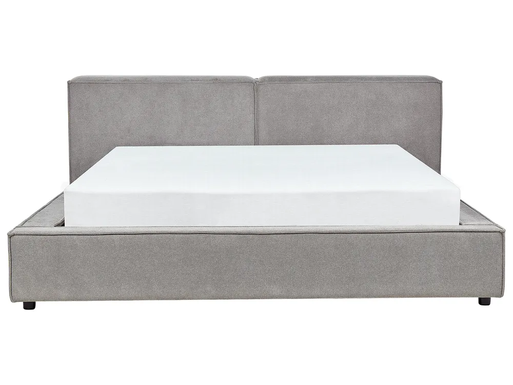 Bed Fabric LINARDS 180 x 200 cm (EU Super King) Grey_876158