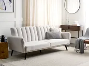 Sofa Bed 3 Seater VIMMERBY Fabric Beige_899953