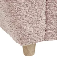 Kids Armchair Hippo MARIBO Boucle Pastel Pink_1027060