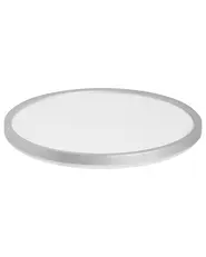LED Ceiling Lamp VELORA with Remote with Dimmer Silver_1125241