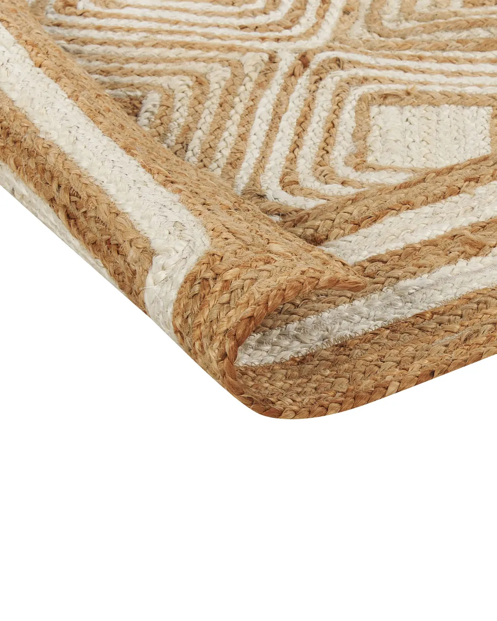 Rug MENGEN Beige 200 x 300 cm Jute_885037