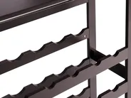 Wine Rack ROWLEY Dark Brown_963058