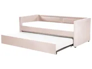Utdragbar säng Manchester MIMIZAN 90 x 200 cm Pastellrosa_843794