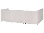Modular Corner Sofa 4 Seater LEMVIG Corduroy Beige Right Hand_1052801