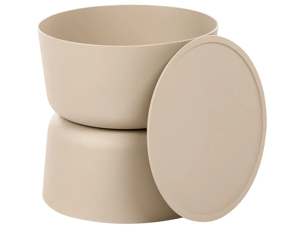 Sivupöytäsetti 2 kpl ATACAMA 32/40 cm 32/40 cm Ruskea Beige_1172087