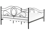 Bed Metal LYRA 180 x 200 cm (EU Super King) Black_676927