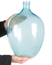 Flower Vase ROTI 39 cm Glass Light Blue_867333