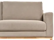 Corner Sofa 4 Seater SIGGARD Fabric Taupe Right Hand_944885