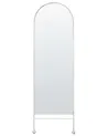 Väggspegel JARNAGES 45 cm 145 cm Metall Vit