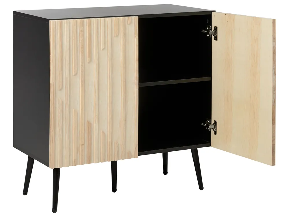 Cabinet DALCROSS Brown/ Black_946815