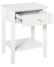 1 Drawer Bedside Table ASSISI White_942937