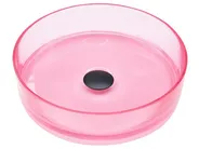 Pesuallas tason päälle TOLOSA ⌀ 36 cm Komposiitti Vaaleanpunainen_1009473
