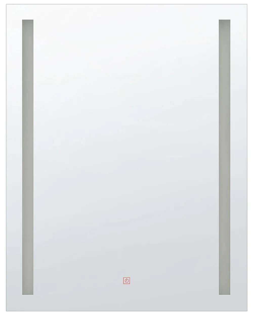 LED Bathroom Mirror MARTINET 60 cm 80 cm Silver